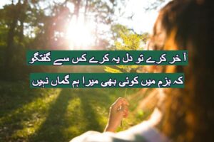 Akhir kare tu dil yeh kare kis se gustugu