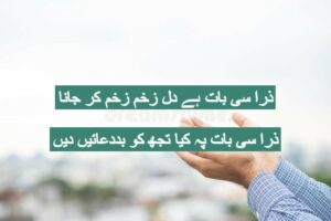 Zara si baat hai dil zakhm zakhm kar jana 
