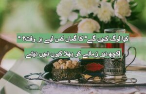 kia log kahen gy ka ghuman kis liye har waqt