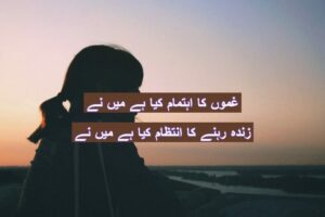Ghumo ka ehtamam kia hai mein ne