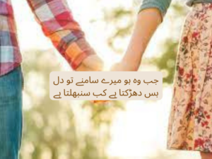 Jab wo ho mery samny tu dil 