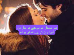 Sar mehfil jo pochty h haal dil